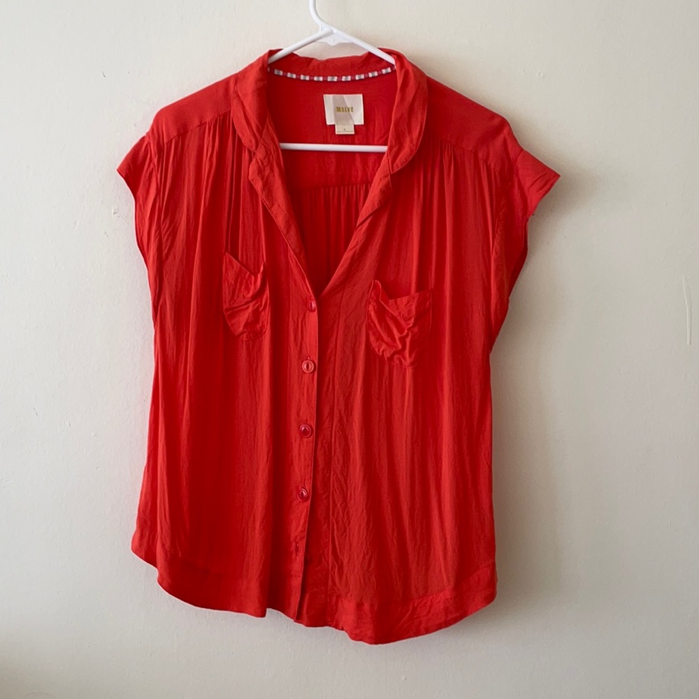 Maeve button down blouse